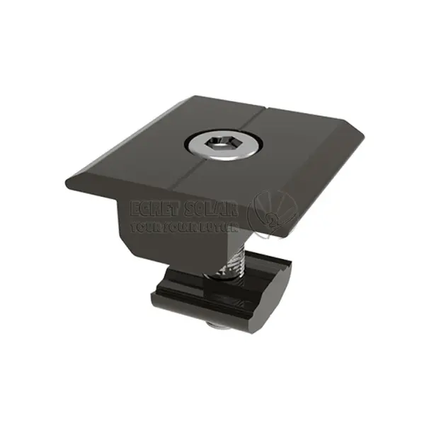 Solar 30 Mm 35 Mm Black Solid Mid Clamp