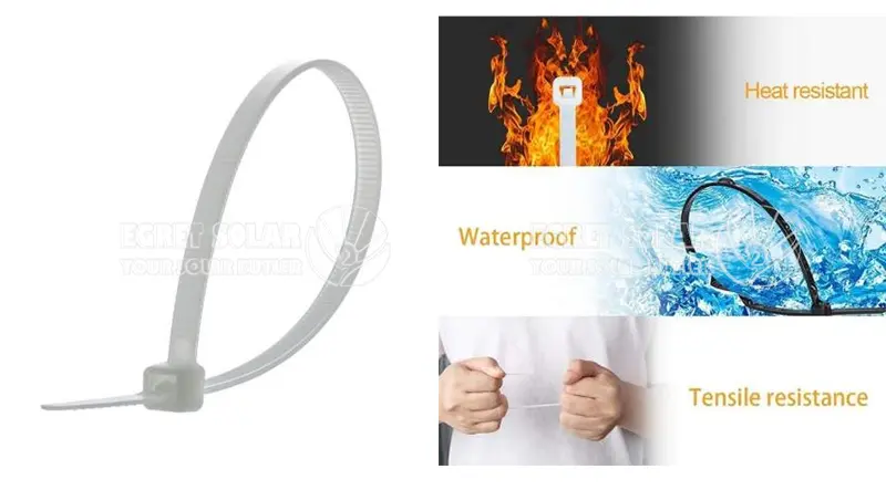 Cable Tie for solar installation